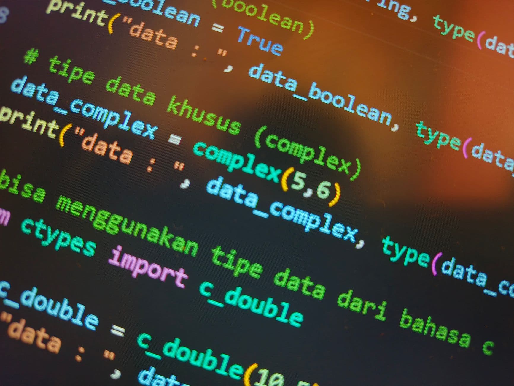 Code vibrant et engageant affiché sur un écran d'ordinateur, mettant en valeur des concepts de programmation.